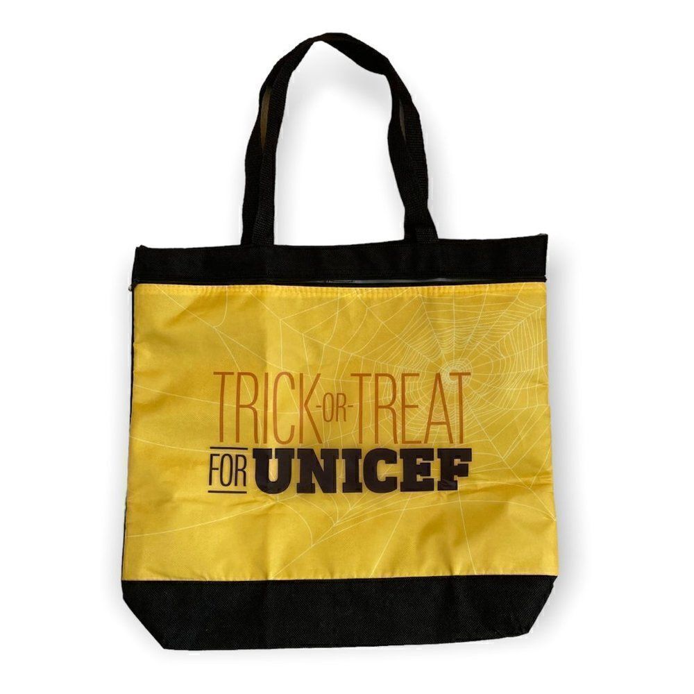 Tote Bag Unicef Trick or Treat Bag with Handles